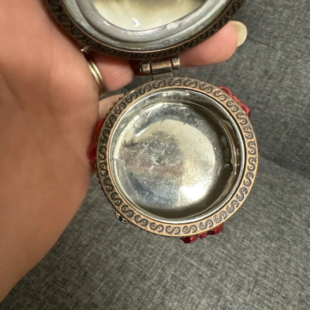 Trinket Box festive santa